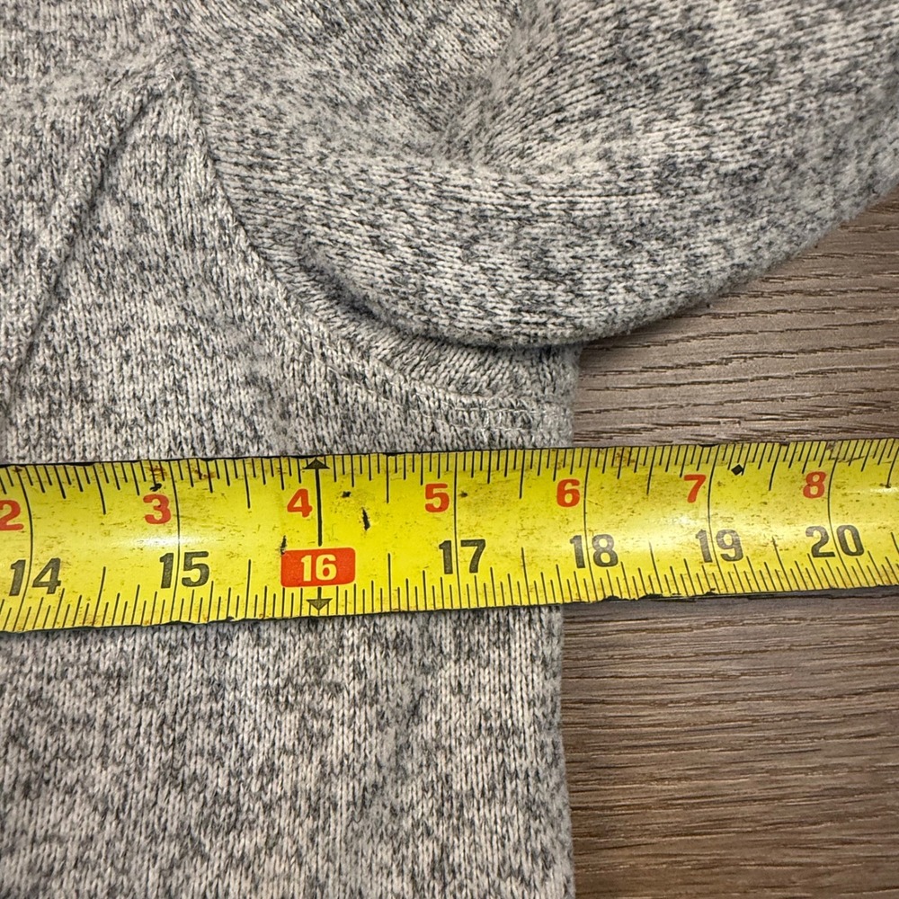 The North Face Women's Crescent Hooded Pullover Toggle Gray Size S Cozy Pockets - Picture 9 of 12